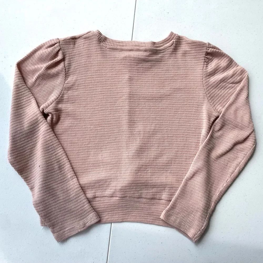 Jessica Simpson Ribbed Twist Front Top Size M - Picture 12 of 12